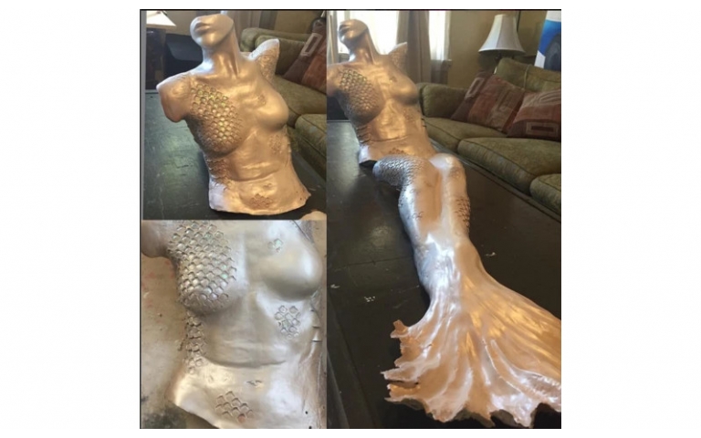 Body Cast Sculptures with CelluClay and Activ Wire Mesh